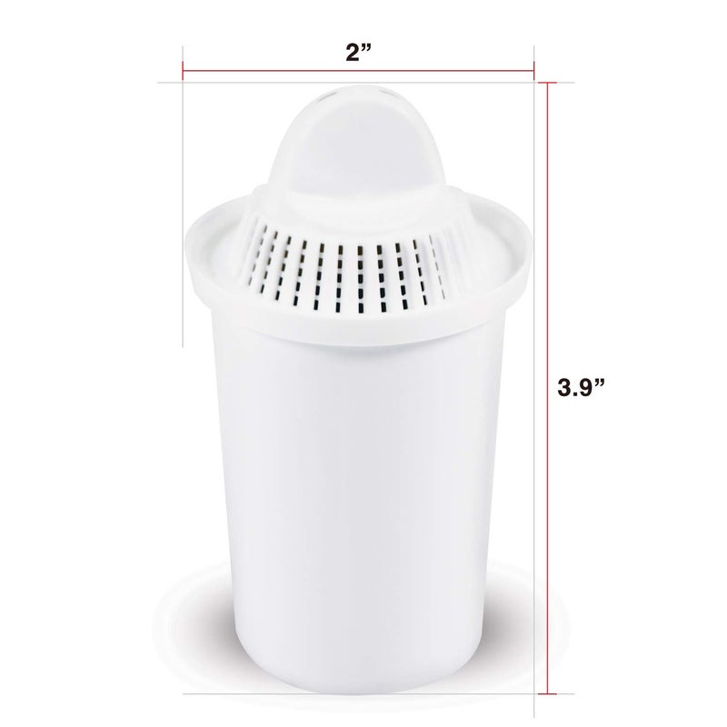 Biocera BIO CERA Water Filter Replacement Cartridge for Alkaline Antioxidant Water Ionizer, Activated Carbon Filter Pitcher - Up to PH 9.5 (3 Pack/Set) - Image 5